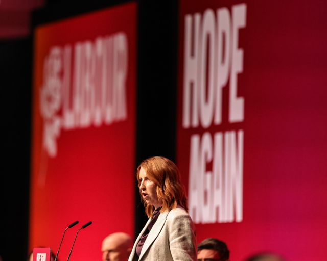 First Secretary of State, Chancellor of the Duchy of Lancaster and Minister for the Cabinet Office Louise Haigh MP speaks during the Labour Party Annual Conference 2026 at Convention Centre, Liverpool, United Kingdom on 27 September 2026

(Photo by Mark Cosgrove/News Images)