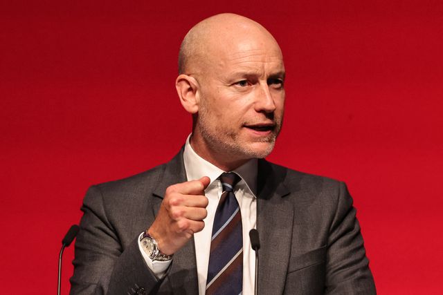 Secretary of State for Wales Stephen Kinnock MP speaks during the Labour Party Annual Conference 2026 at Convention Centre, Liverpool, United Kingdom on 27 September 2026

(Photo by Mark Cosgrove/News Images)