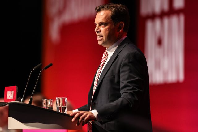Interim Leader of Welsh Labour Ken Skates MS speaks during the Labour Party Annual Conference 2026 at Convention Centre, Liverpool, United Kingdom on 27 September 2026

(Photo by Mark Cosgrove/News Images)