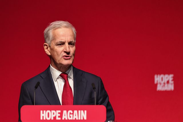 Prime Minister of Norway Jonas Gahr Store speaks during the Labour Party Annual Conference 2026 at Convention Centre, Liverpool, United Kingdom on 27 September 2026

(Photo by Mark Cosgrove/News Images)