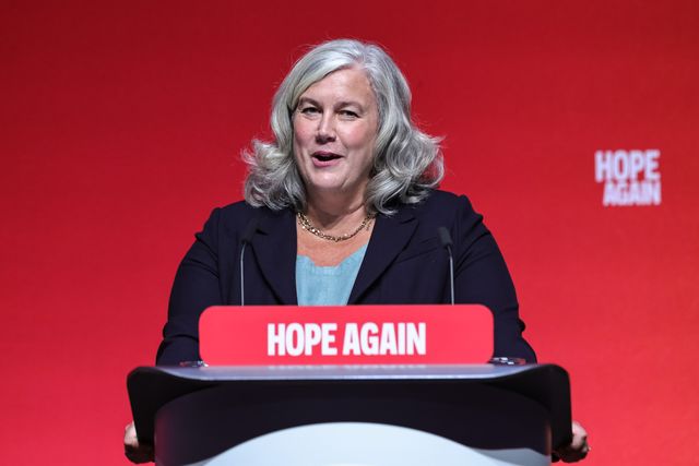 Secretary of State for Transport Heidi Alexander MP speaks during the Labour Party Annual Conference Day Two at Convention Centre, Liverpool, United Kingdom on 28 September 2026

(Photo by Mark Cosgrove/News Images)