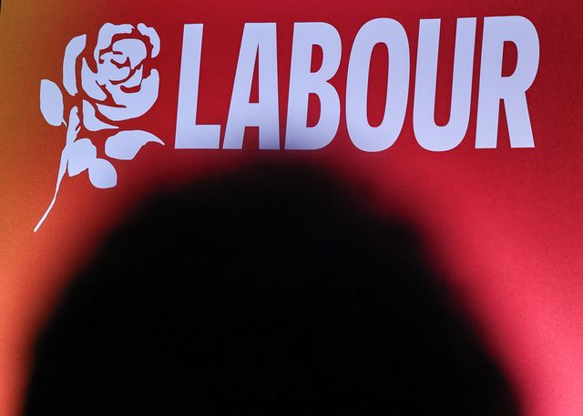 Labour logo during the Labour Party Annual Conference Day Two at Convention Centre, Liverpool, United Kingdom on 28 September 2026

(Photo by Mark Cosgrove/News Images)