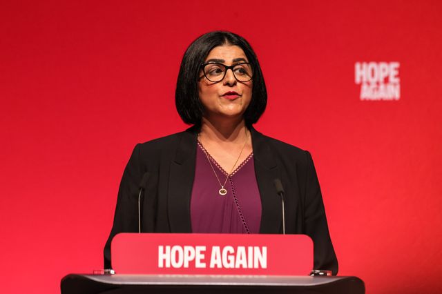 Home Secretary Shabana Mahmood MP speaks during the Labour Party Annual Conference Day Two at Convention Centre, Liverpool, United Kingdom on 28 September 2026

(Photo by Mark Cosgrove/News Images)