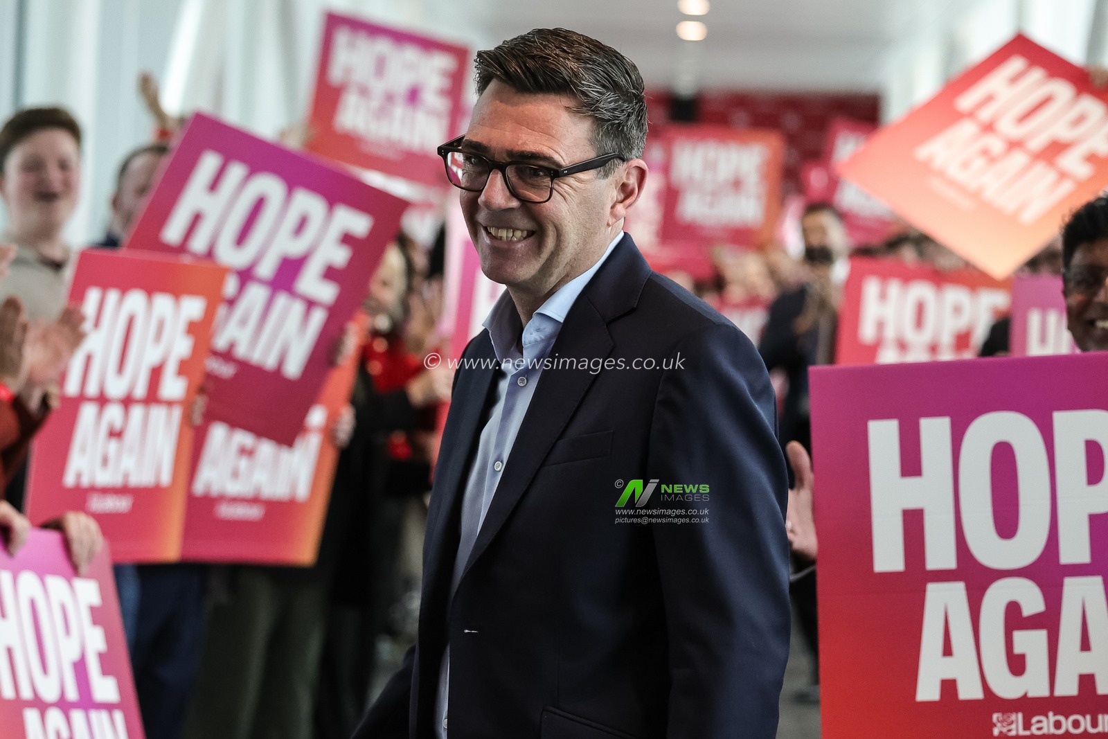 Andy Burnham MP, Prime Minister of the United Kingdom Walks over the bridge of Hope Again during theLabour Party Annual Conference Day Three at Convention Centre, Liverpool, United Kingdom on 29 September 2026

(Photo by Mark Cosgrove/News Images)