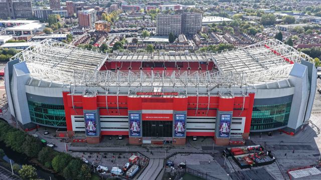 An aerial view of of Old Trafford ahead of the Betfred Super League Grand Final match Warrington Wolves vs Wakefield Trinity at Old Trafford, Manchester, United Kingdom on 03 October 2026

(Photo by Mark Cosgrove/News Images)