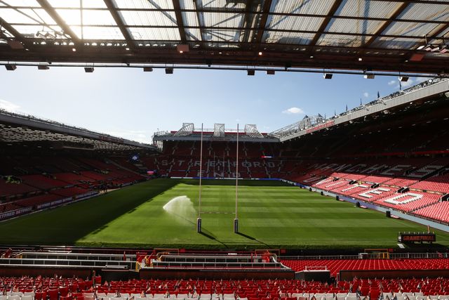 A general view of Old Trafford ahead of the Betfred Super League Grand Final match Warrington Wolves vs Wakefield Trinity at Old Trafford, Manchester, United Kingdom on 03 October 2026

(Photo by Alfie Cosgrove/News Images)