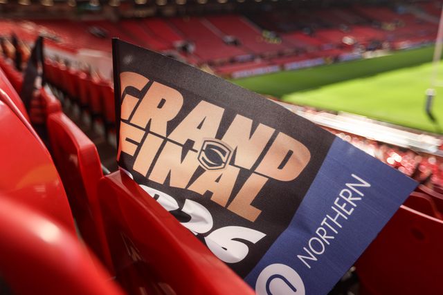 A general view of Old Trafford ahead of the Betfred Super League Grand Final match Warrington Wolves vs Wakefield Trinity at Old Trafford, Manchester, United Kingdom on 03 October 2026

(Photo by Alfie Cosgrove/News Images)