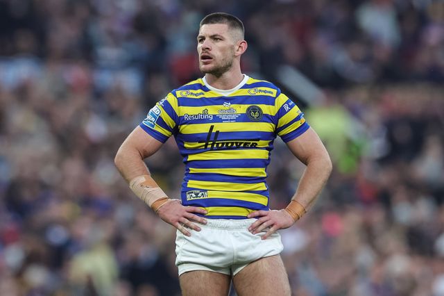 Danny Walker of Warrington Wolves during the Betfred Super League Grand Final match Warrington Wolves vs Wakefield Trinity at Old Trafford, Manchester, United Kingdom on 03 October 2026

(Photo by Mark Cosgrove/News Images)