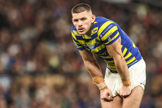 Danny Walker of Warrington Wolves during the Betfred Super League Grand Final match Warrington Wolves vs Wakefield Trinity at Old Trafford, Manchester, United Kingdom on 03 October 2026

(Photo by Alfie Cosgrove/News Images)