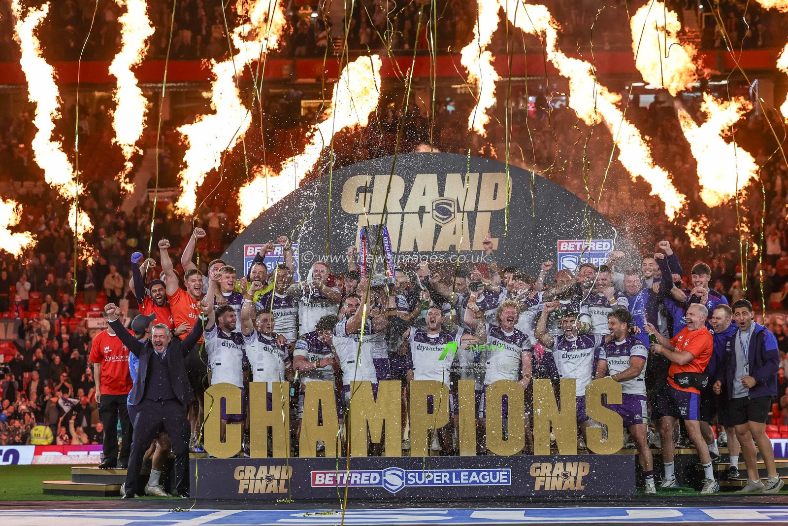 Betfred Super League Grand Final Warrington Wolves v Wakefield Trinity