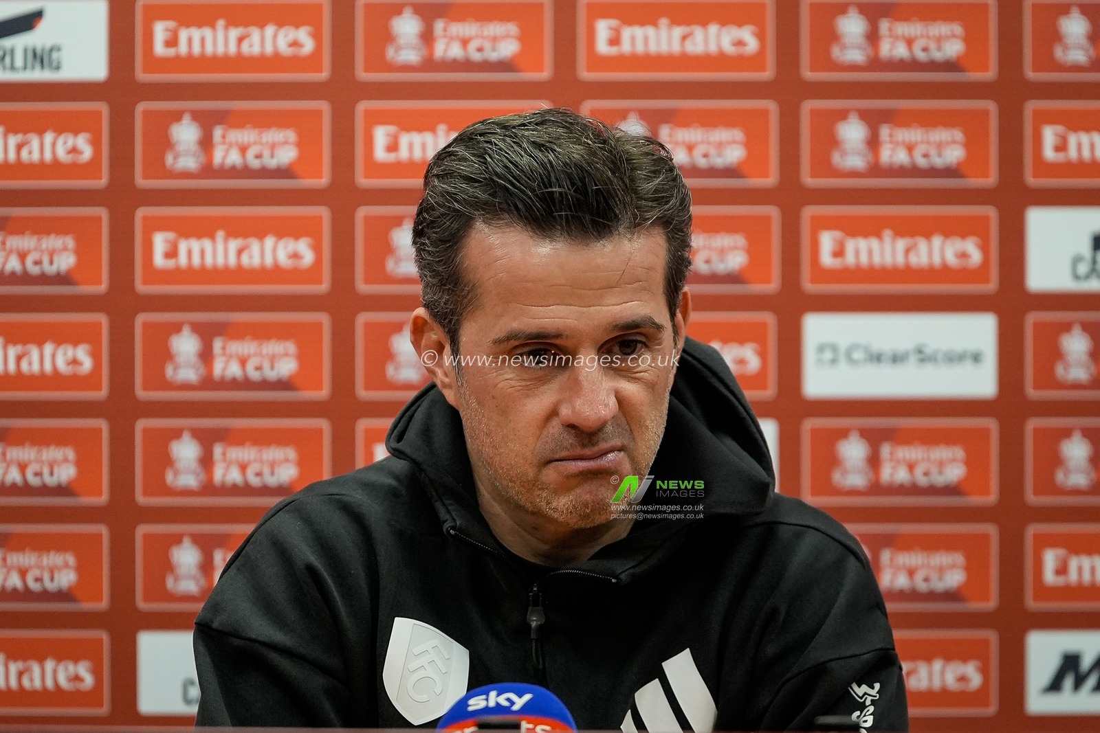 Marco Silva manager of Fulham in the manager post match press conference during the Emirates FA Cup 4th Round  match Stoke City vs Fulham at Bet365 Stadium, Stoke On Trent, United Kingdom on 15 February 2026

(Photo by Maynard Manyowa/News Images)