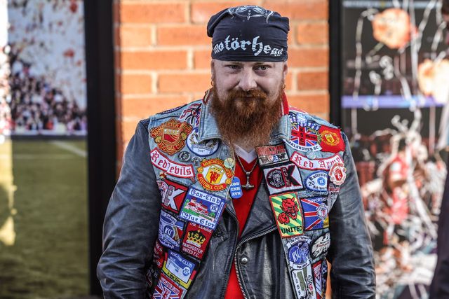 Manchester United fan during the Premier League match Manchester United vs Tottenham Hotspur at Old Trafford, Manchester, United Kingdom on 10 October 2026

(Photo by Mark Cosgrove/News Images)
