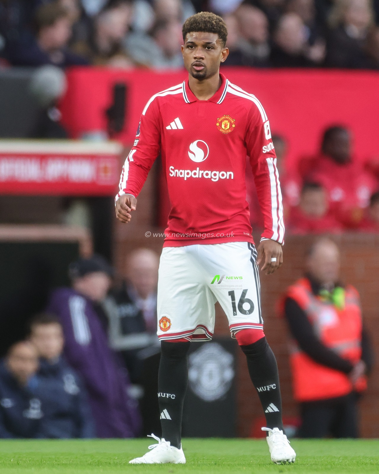 Amad Diallo of Manchester United during the Premier League match Manchester United vs Tottenham Hotspur at Old Trafford, Manchester, United Kingdom on 10 October 2026

(Photo by Mark Cosgrove/News Images)