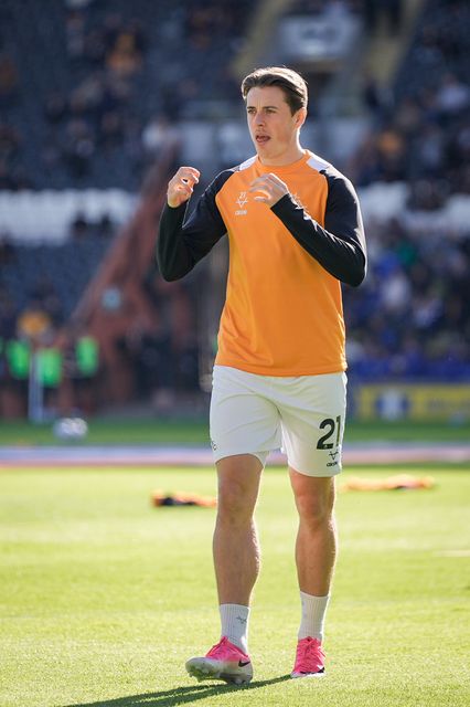 Elliot Stroud of Hull City in the pregame warmup session  during the Premier League match Hull City vs Everton at MKM Stadium, Hull, United Kingdom on 11 October 2026

(Photo by Maynard Manyowa/News Images)