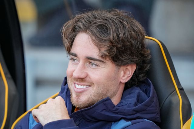 Hayden Hackney of Everton on the substitutes bench during the Premier League match Hull City vs Everton at MKM Stadium, Hull, United Kingdom on 11 October 2026

(Photo by Maynard Manyowa/News Images)