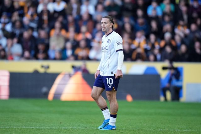 Jack Grealish of Everton in action during the Premier League match Hull City vs Everton at MKM Stadium, Hull, United Kingdom on 11 October 2026

(Photo by Maynard Manyowa/News Images)