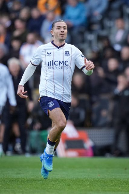 Jack Grealish of Everton makes a run with the ball  during the Premier League match Hull City vs Everton at MKM Stadium, Hull, United Kingdom on 11 October 2026

(Photo by Maynard Manyowa/News Images)