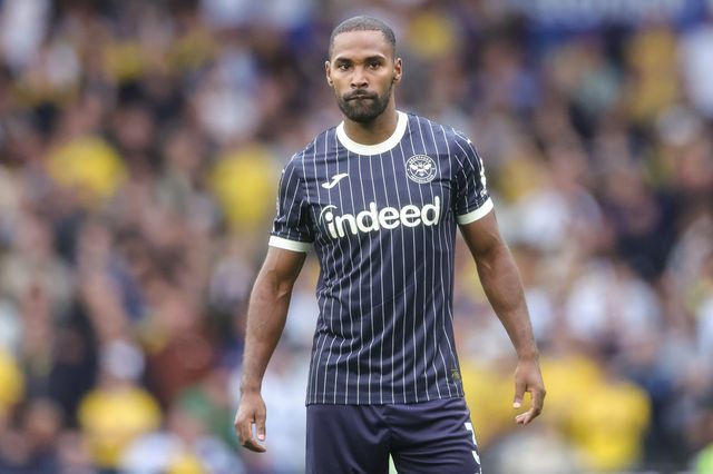 Rico Henry of Brentford during the Premier League match Leeds United vs Brentford at Elland Road, Leeds, United Kingdom on 30 August 2026

(Photo by Mark Cosgrove/News Images)