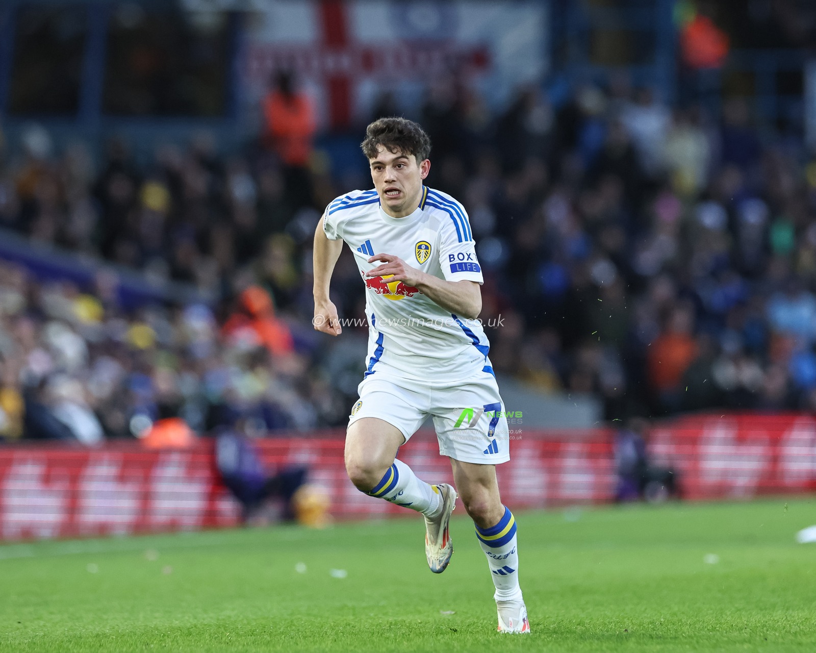 Dan James of Leeds United during the Sky Bet Championship match Leeds United vs Oxford United at Elland Road, Leeds, United Kingdom, 21st December 2024

(Photo by Mark Cosgrove/News Images)