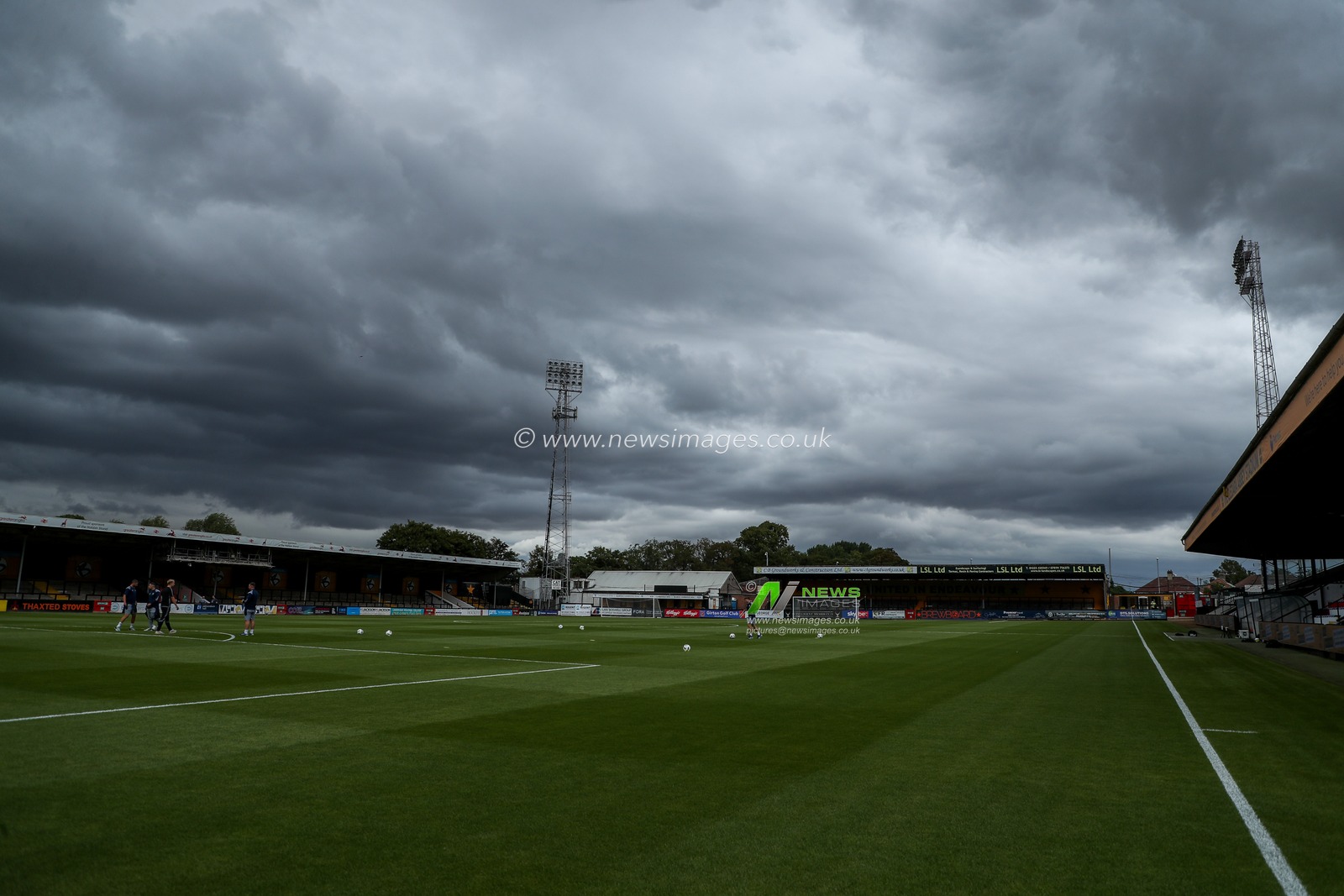 A general view of Abbey Stadium prior to the Pre-season friendly match Cambridge United vs Charlton Athletic at Abbey Stadium, Cambridge, United Kingdom, 26th July 2025

(Photo by Izzy Poles/News Images)