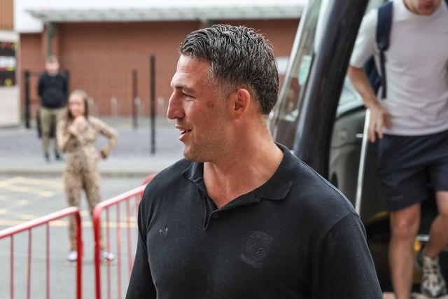 Sam Burgess Head Coach of Warrington Wolves arrives during the Betfred Super League Round 20 Leigh Leopards vs Warrington Wolves at Leigh Sports Village, Leigh, United Kingdom, 1st August 2025

(Photo by Mark Cosgrove/News Images)