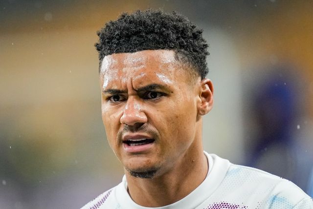 Ollie Watkins of Aston Villain the pregame warmup session  during the Premier League match Wolverhampton Wanderers vs Aston Villa at Molineux, Wolverhampton, United Kingdom on 27 February 2026

(Photo by Maynard Manyowa/News Images)