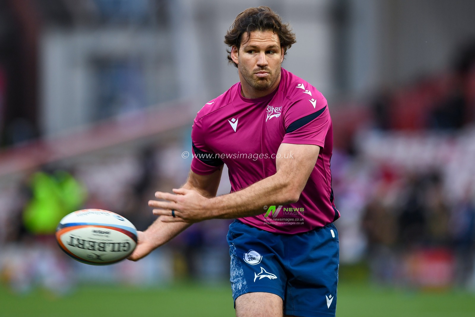  Marius Louw of Sale Sharks during the Gallagher Premiership match Gloucester vs Sale Sharks at Kingsholm Stadium, Gloucester, United Kingdom on 08 May 2026

(Photo by Alex Williamson/News Images)