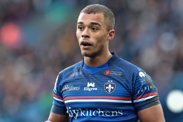 Corey Hall of Wakefield Trinity during the Betfred Super League Round 2 match Huddersfield Giants vs Wakefield Trinity at Accu Stadium, Huddersfield, United Kingdom on 22 February 2026

(Photo by Mark Cosgrove/News Images)