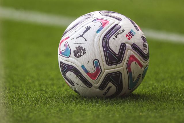 The Premier League match ball during the Premier League match Sunderland vs Fulham at Stadium Of Light, Sunderland, United Kingdom on 30 August 2026

(Photo by Alfie Cosgrove/News Images)
