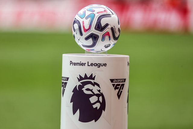 The Premier League match ball during the Premier League match Sunderland vs Fulham at Stadium Of Light, Sunderland, United Kingdom on 30 August 2026

(Photo by Alfie Cosgrove/News Images)