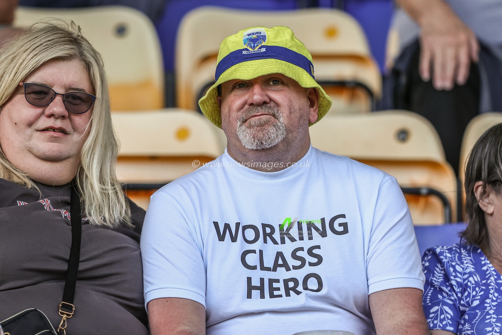 Warrington fans during the Betfred Super League round 16 match Warrington Wolves vs Hull FC at Halliwell Jones Stadium, Warrington, United Kingdom, 28th June 2025

(Photo by Alfie Cosgrove/News Images)