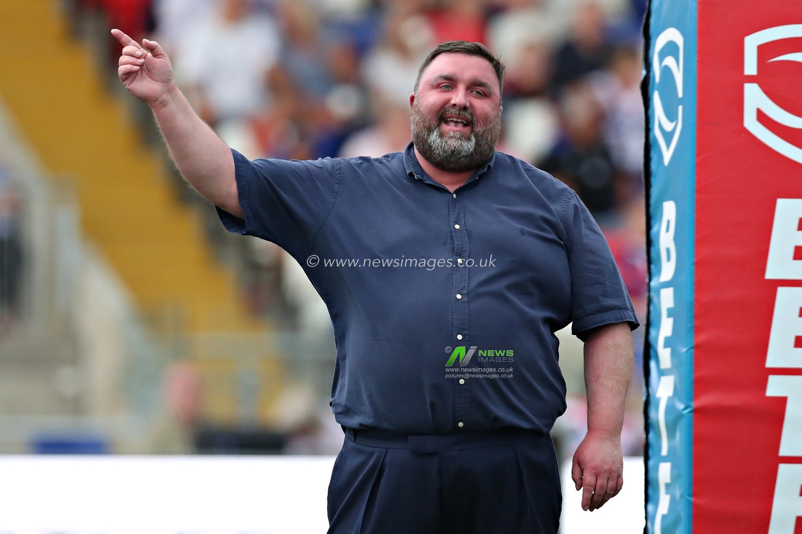 Wakefield owner, Matt Ellis before the Betfred Super League round 15 match Wakefield Trinity vs Wigan Warriors at DIY Kitchens Stadium, Wakefield, United Kingdom, 20th June 2025

(Photo by Sam Eaden/News Images)