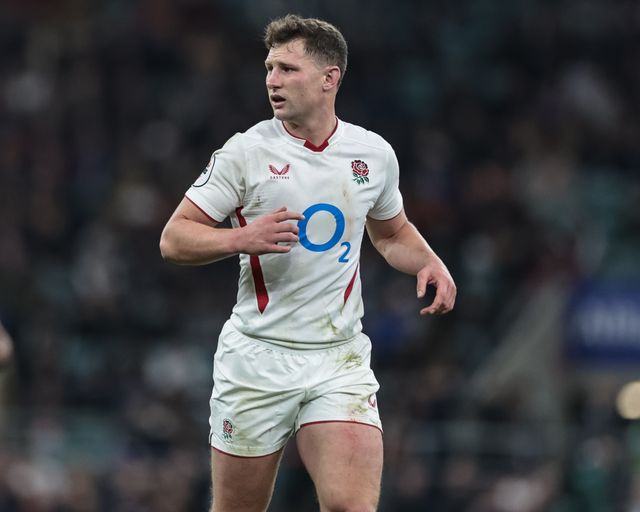 Fraser Dingwall of England during the Quilter Nations Series 2025 match England vs Fiji at Allianz Stadium, Twickenham, United Kingdom, 8th November 2025

(Photo by Mark Cosgrove/News Images)

*** GER AUT SUI OUT ***
