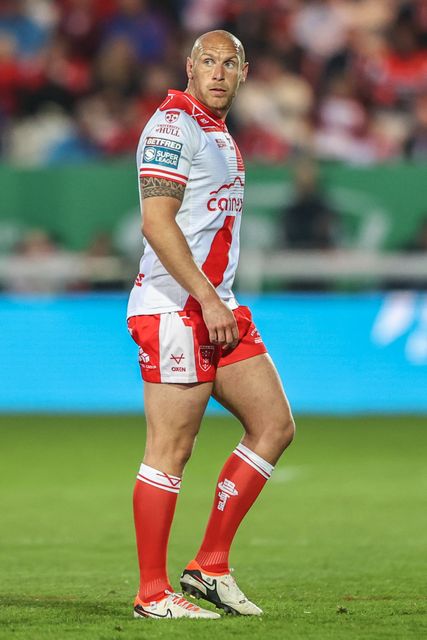 Dean Hadley of Hull KR during the Betfred Super League Round 7 match Hull KR vs Wigan Warriors at Sewell Group Craven Park, Kingston upon Hull, United Kingdom, 11th April 2025

(Photo by Alfie Cosgrove/News Images)