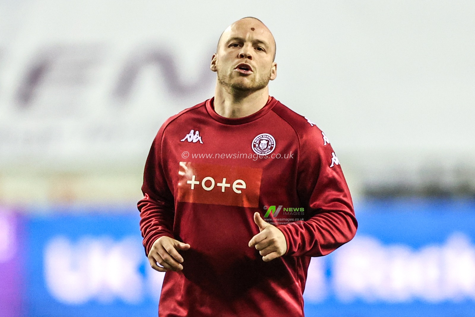 Liam Marshall of Wigan Warriors in the pre-game warm up during the Betfred Super League round 5 match Wigan Warriors vs York Knights at The Brick Community Stadium, Wigan, United Kingdom on 19 March 2026

(Photo by Alfie Cosgrove/News Images)