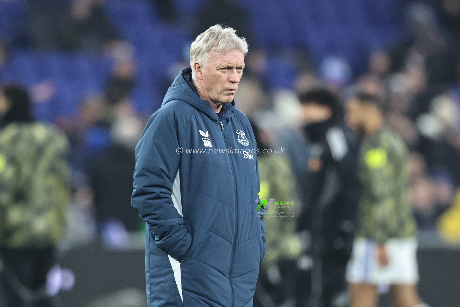 David Moyes manager of Everton in the pregame warmup session during the Premier League match Everton vs Leeds United at Hill Dickinson Stadium, Liverpool, United Kingdom, 26th January 2026

(Photo by Alfie Cosgrove/News Images)