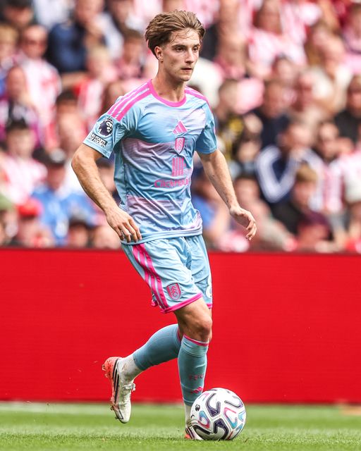 Cesar Palacios of Fulham during the Premier League match Sunderland vs Fulham at Stadium Of Light, Sunderland, United Kingdom on 30 August 2026

(Photo by Alfie Cosgrove/News Images)