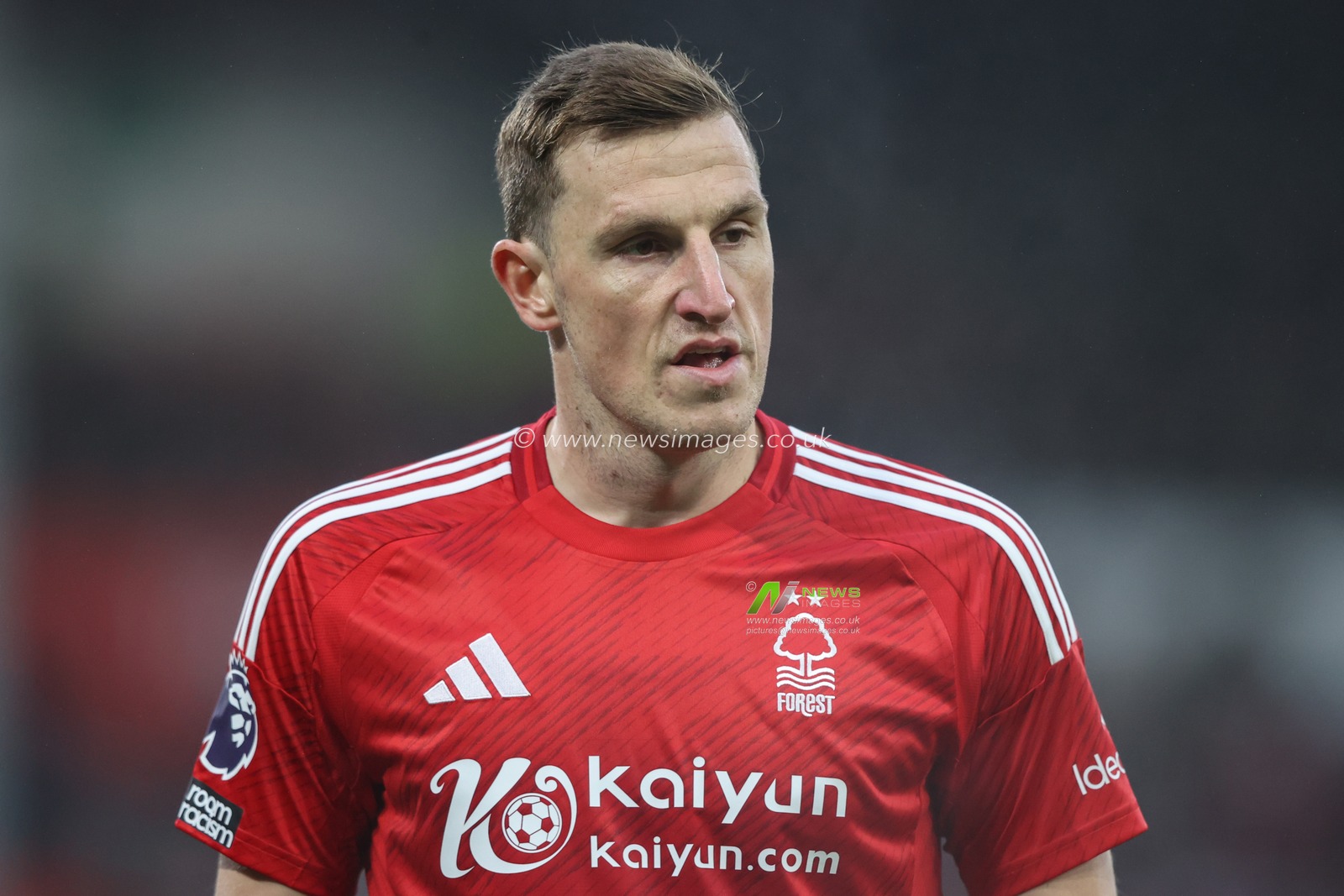 Chris Wood of Nottingham Forest during the Premier League match Nottingham Forest vs Tottenham Hotspur at City Ground, Nottingham, United Kingdom, 26th December 2024

(Photo by Alfie Cosgrove/News Images)