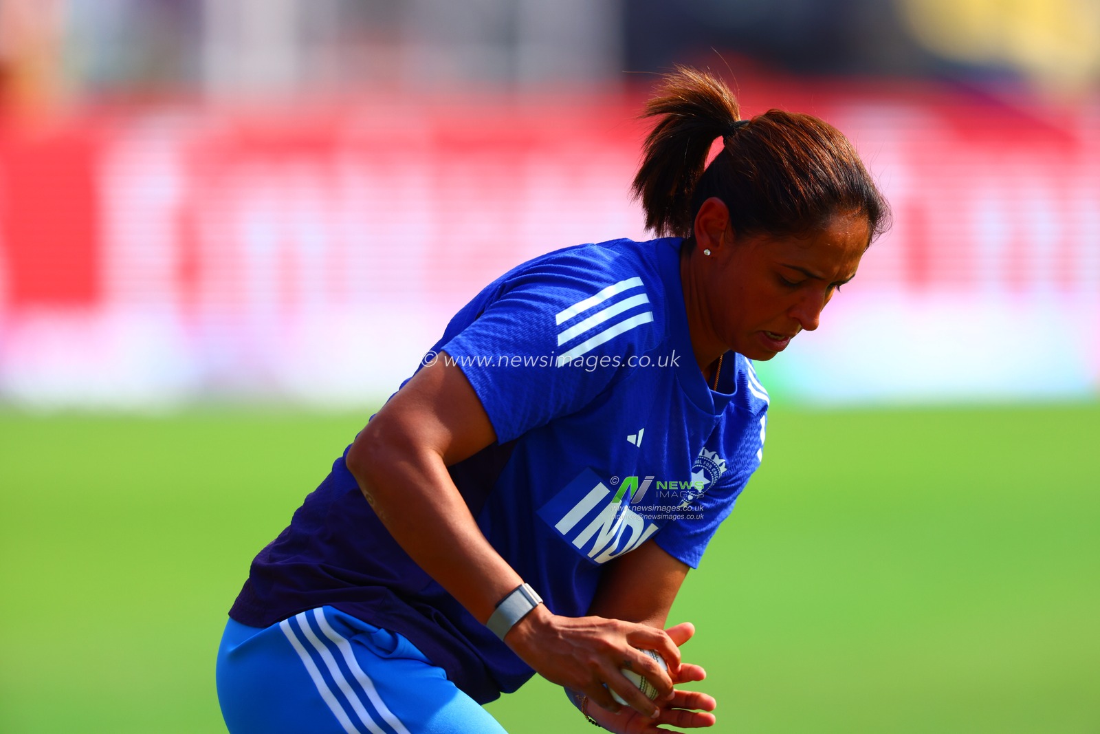 Harmanpreet Kaur (Captain) of India pre match practice session during the ICC Women's World Cup India Women v Sri Lanka Women at ACA Barsapara Cricket Stadium, Guwahati, India, 30th September 2025

(Photo by Shubhajit Roy Karmakar/News Images)