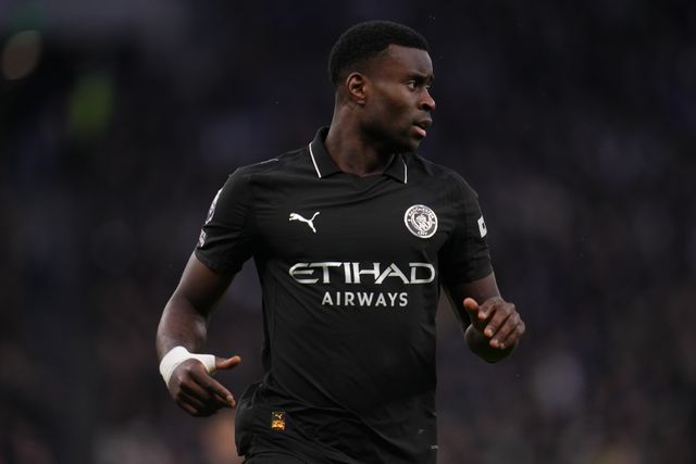 Marc Guehi of Manchester City during the Premier League match Tottenham Hotspur vs Manchester City at Tottenham Hotspur Stadium, London, United Kingdom, 1st February 2026

(Photo by Harvey Murphy/News Images)