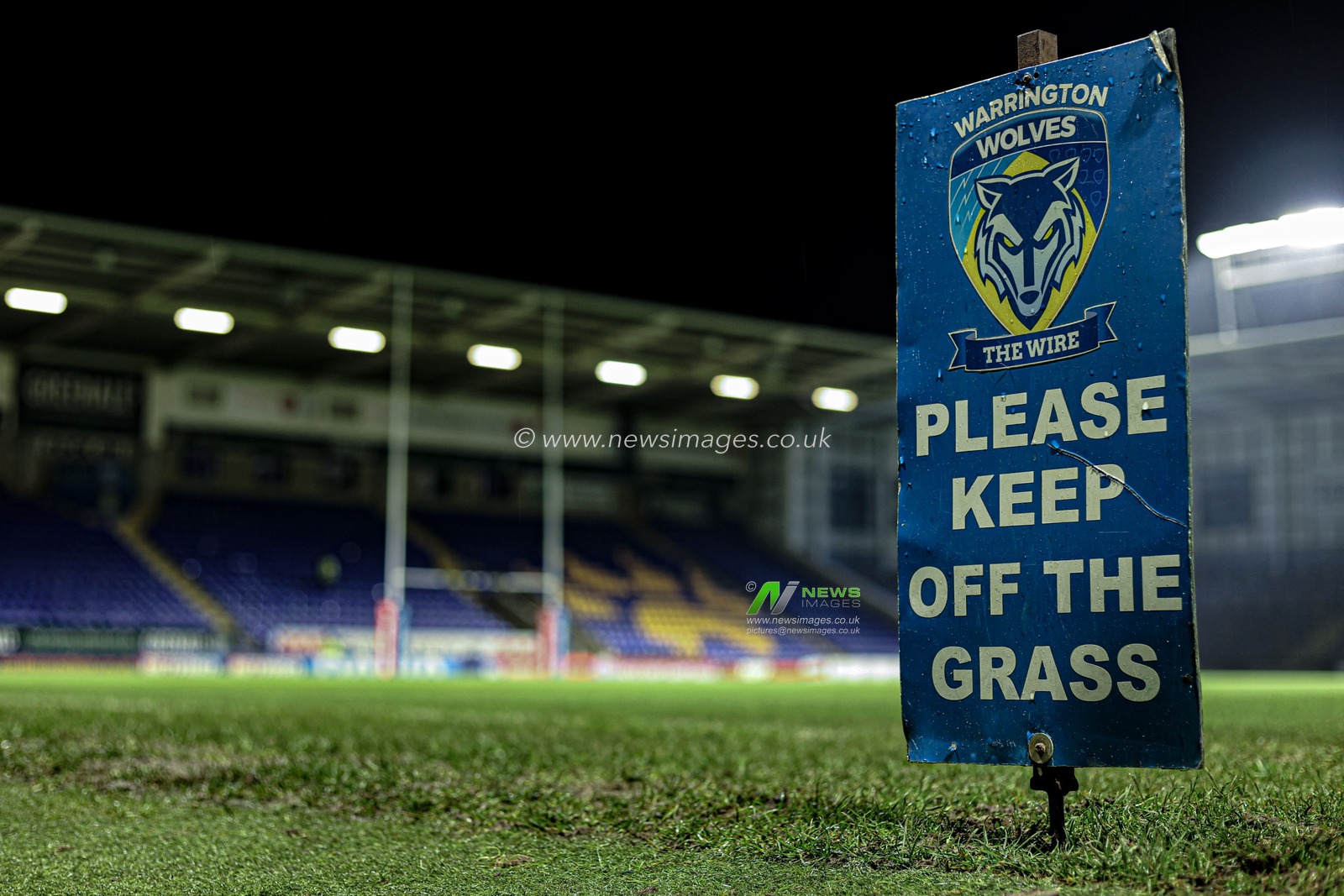 A general view of Halliwell Jones Stadium ahead of the Betfred Challenge Cup match Warrington Wolves vs Sheffield Eagles at The Halliwell Jones Stadium, Warrington, United Kingdom on 06 February 2026

(Photo by Alfie Cosgrove/News Images)
