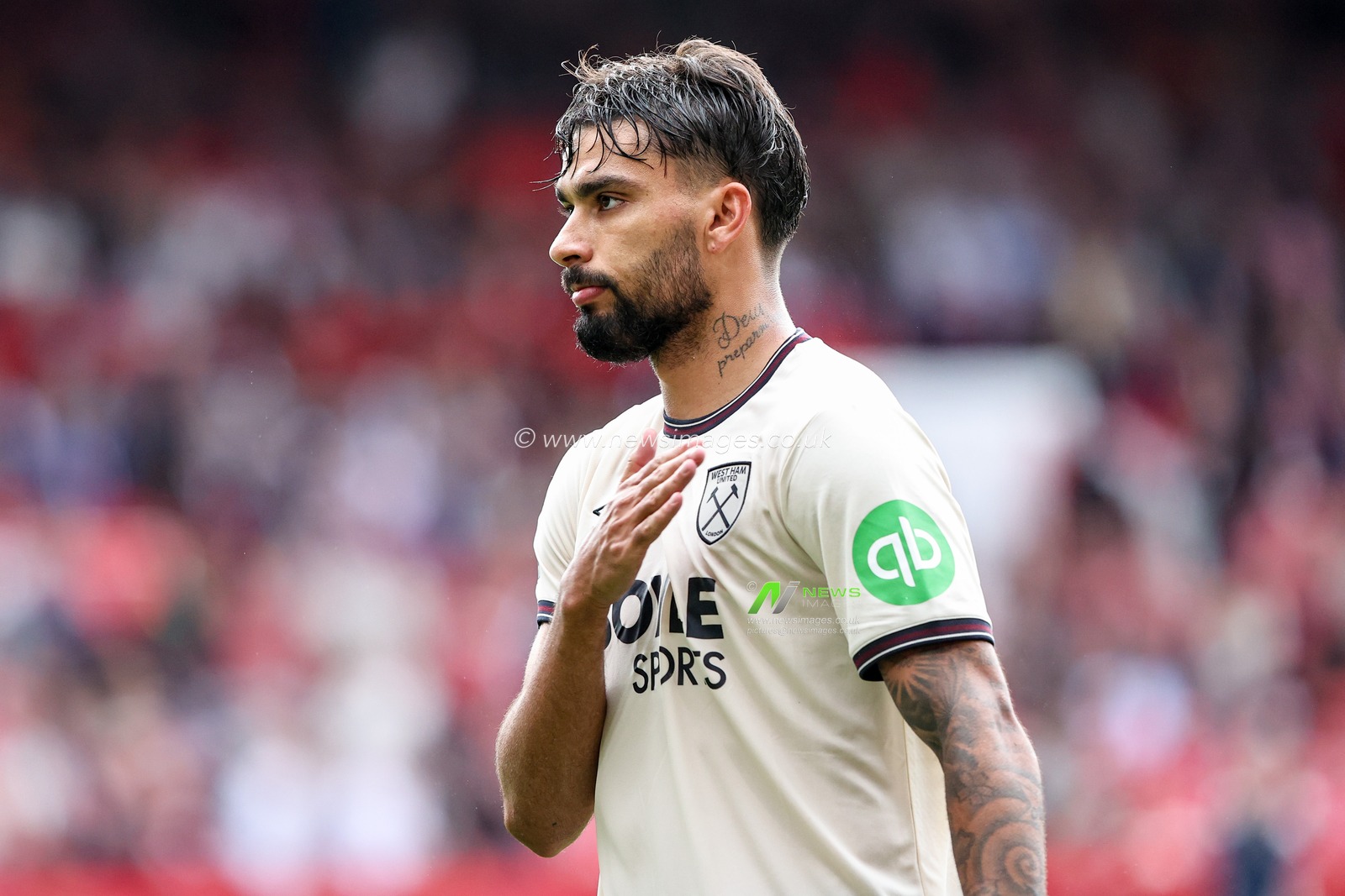 Lucas Paqueta of West Ham United celebrates his penalty to make it 0-2 during the Premier League match Nottingham Forest vs West Ham United at City Ground, Nottingham, United Kingdom, 31st August 2025

(Photo by Alfie Cosgrove/News Images)
