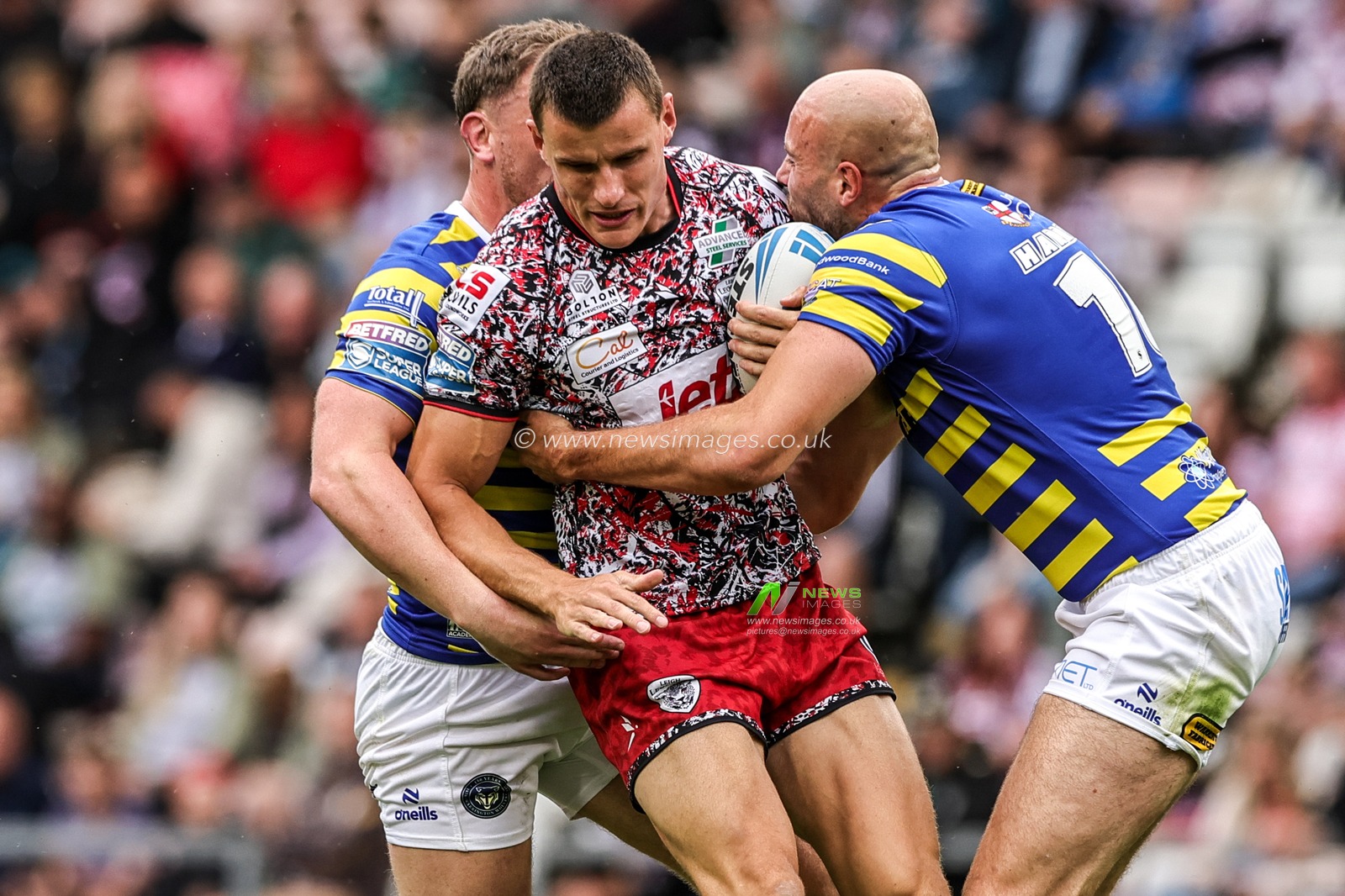 Betfred Super League round 20 Leigh Leopards v Warrington Wolves