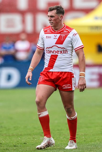 Jack Broadbent of Hull KR during the Betfred Super League round 17 match Hull KR vs Leeds Rhinos at Sewell Group Craven Park, Kingston upon Hull, United Kingdom, 6th July 2025

(Photo by Alfie Cosgrove/News Images)
