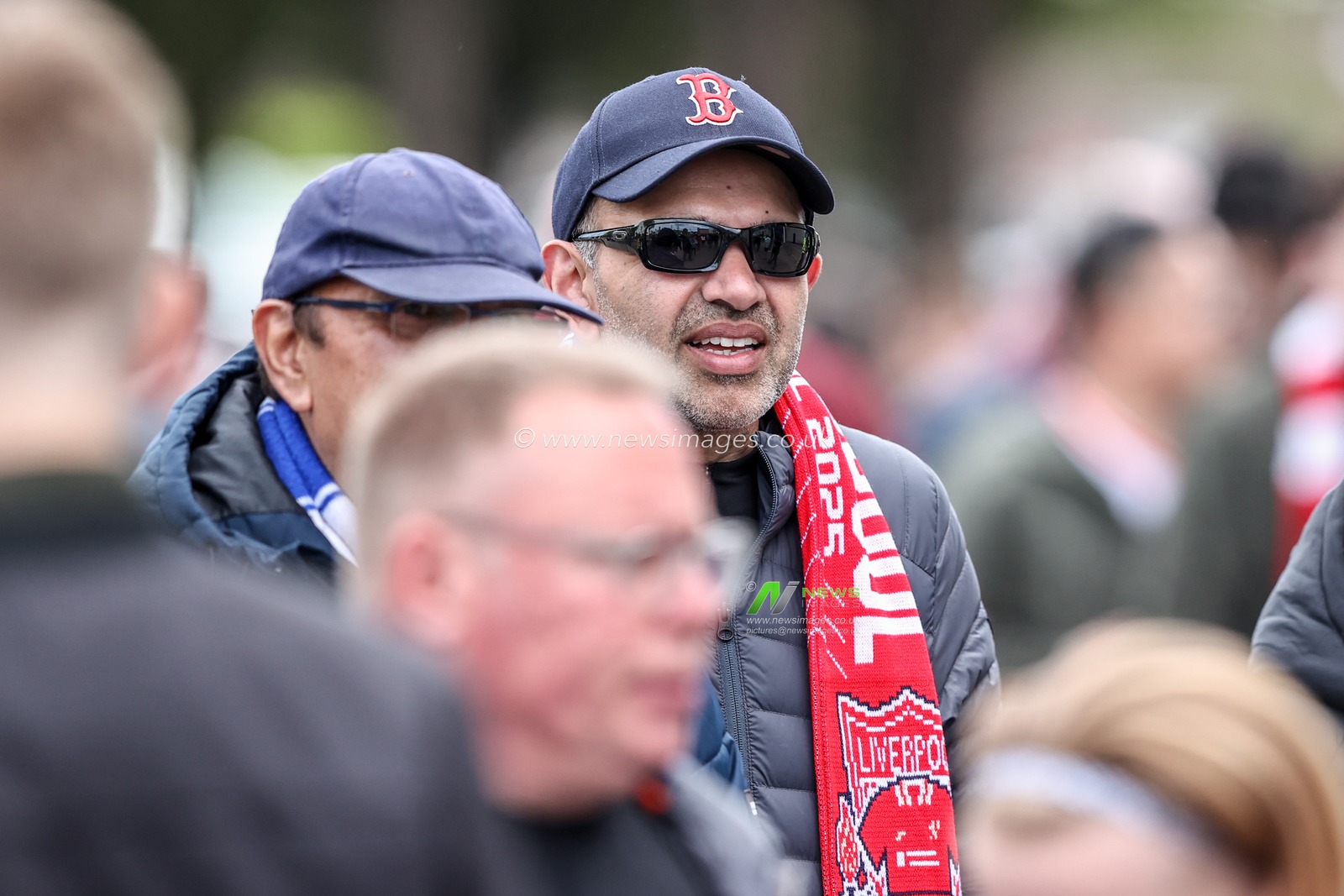 Fans arrive at King Power Stadium during the Premier League match Leicester City vs Liverpool at King Power Stadium, Leicester, United Kingdom, 20th April 2025

(Photo by Alfie Cosgrove/News Images)