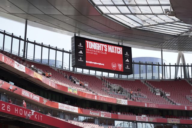General view of Emirates Stadium ahead of the Pre-season friendly match Arsenal vs Athletic Bilbao at Emirates Stadium, London, United Kingdom, 9th August 2025

(Photo by Harvey Murphy/News Images)