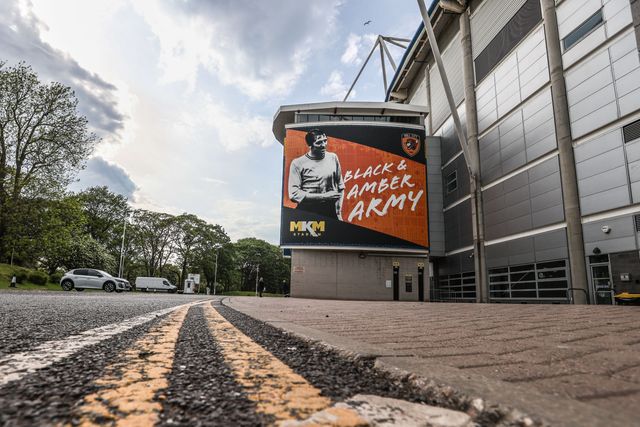 A general view of MKM Stadium ahead of theSky Bet Championship Play-Offs Semi-Final first leg Hull City v Millwall at MKM Stadium, Hull, United Kingdom on 08 May 2026

(Photo by Alfie Cosgrove/News Images)