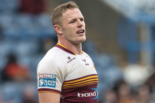Tom Burgess of Huddersfield Giants during the Betfred Super League Round 4 match Huddersfield Giants vs Hull KR at Accu Stadium, Huddersfield, United Kingdom on 08 March 2026

(Photo by Mark Cosgrove/News Images)