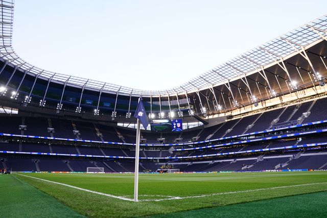 General view of the Tottenham Hotspur Stadium ahead of the UEFA Champions League match Tottenham Hotspur vs Atletico Madrid at Tottenham Hotspur Stadium, London, United Kingdom on 18 March 2026

(Photo by Harvey Murphy/News Images)