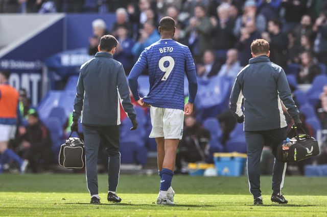during the Premier League match Everton vs Liverpool at Hill Dickinson Stadium, Liverpool, United Kingdom on 19 April 2026

(Photo by Alfie Cosgrove/News Images)